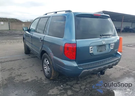 2005 Honda Pilot Ex-L from USA, damaged, VIN 5FNYF18585B057093